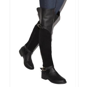 Sivan Wide Calf Thigh High Boots